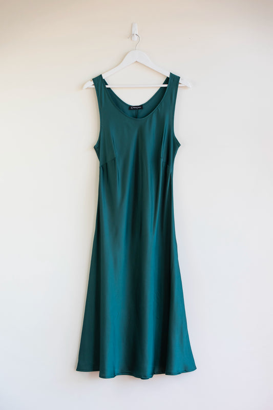 Bias-Cut Slip Dress