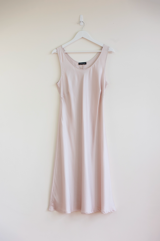 Bias-Cut Slip Dress