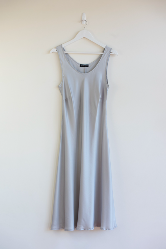 Bias-Cut Slip Dress